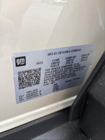 2026 Chevrolet Trax 2RS